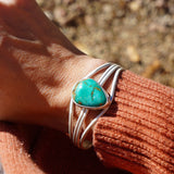 Cuff in Royston Turquoise