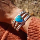 Cuff in Kingman Turquoise