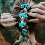 Monsoon Hair Ties in Campitos Turquoise