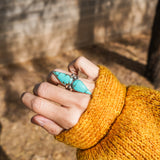 No. 8 Turquoise Ring (Size 8)