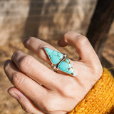 No. 8 Turquoise Ring (Size 7)