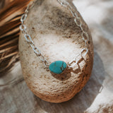 Anklet in Egyptian Turquoise