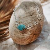 Anklet in Egyptian Turquoise