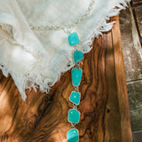 Drip Necklace in Tyrone Turquoise