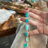 Drip Necklace in Tyrone Turquoise