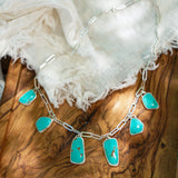 Charm Necklace in Tyrone Turquoise