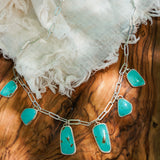 Charm Necklace in Tyrone Turquoise