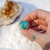 The Ebb & Flow Ring in Royston Turquoise (Size 7)