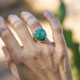 The Ebb & Flow Ring in Royston Turquoise (Size 7)