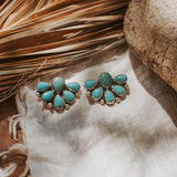 Ear Crawlers in Kingman Turquoise