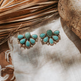 Ear Crawlers in Kingman Turquoise