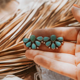 Ear Crawlers in Kingman Turquoise