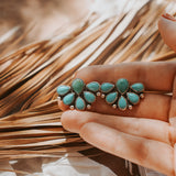 Ear Crawlers in Kingman Turquoise