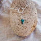 Dainty Lariat in Spiny Oyster with Kingman Turquoise