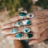 Ocean Jasper Ring (Size 7)