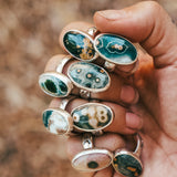 Ocean Jasper Ring (Size 8)