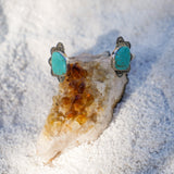 The Canyon Wrap Cuff in Tyrone Turquoise