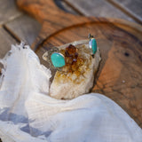 The Canyon Wrap Cuff in Tyrone Turquoise