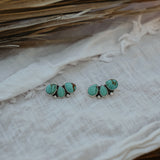 Ear Crawlers in Kingman Turquoise