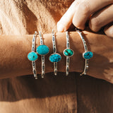 Stacking Cuff in Emerald Valley Turquoise