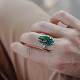 Ocean Jasper Ring (Size 8)