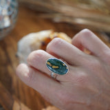 Ocean Jasper Ring (Size 8)