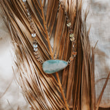 Cosmic Choker in Larimar