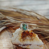 Statement Ring in Blackjack Turquoise (Size 8)