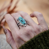 Hubei Turquoise Ring (Size 9.5)