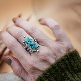 Hubei Turquoise Ring (Size 9.5)