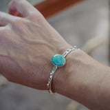 Stacking Cuff in Whitewater Turquoise