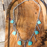 Charm Necklace in Tyrone Turquoise