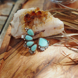 *RIGHT SIDE* Ear Cuff + Stud Combo in Campitos Turquoise