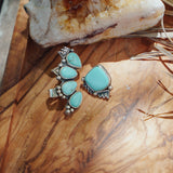 *LEFT SIDE* Ear Cuff + Stud Combo in Campitos Turquoise