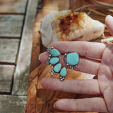 *LEFT SIDE* Ear Cuff + Stud Combo in Campitos Turquoise