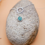 Dainty Lariat in Egyptian Turquoise