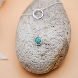 Dainty Lariat in Egyptian Turquoise