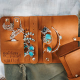 *NEW* Golden Roadtrip Mini Jewelry Pouch