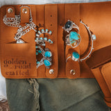 *NEW* Golden Roadtrip Mini Jewelry Pouch