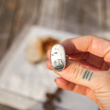 White Buffalo Ring (Size 5.5)