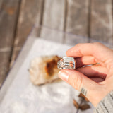 Ventana Ring in White Buffalo (Size 6)