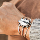 White Buffalo Cuff