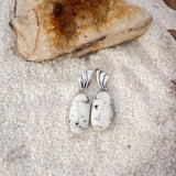 White Buffalo Earrings