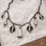 White Buffalo Charm Necklace