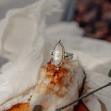 Rainbow Moonstone Ring (Size 8.75)