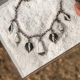 White Buffalo Charm Necklace