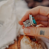 Kingman Turquoise Ring (Size 8.25)