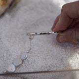 Handchain in Mother of Pearl Beads