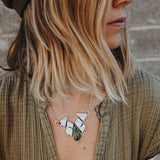 White Buffalo Statement Necklace