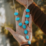 Statement Necklace in Campitos Turquoise